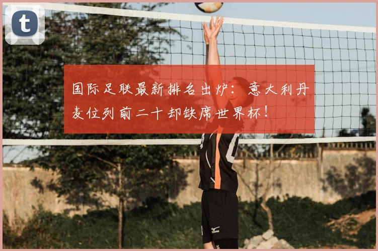 国际足联最新排名出炉：意大利丹麦位列前二十却缺席世界杯！